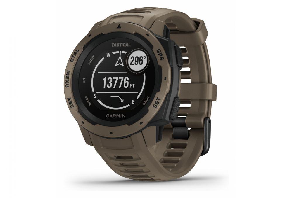 Išmanusis laikrodis Garmin Instinct-Tactical Edition, Šviesiai bronzinės  spalvos | Varle.lt
