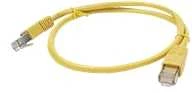 GEMBIRD CAT5e UTP Patch laidas geltonas 0,5m