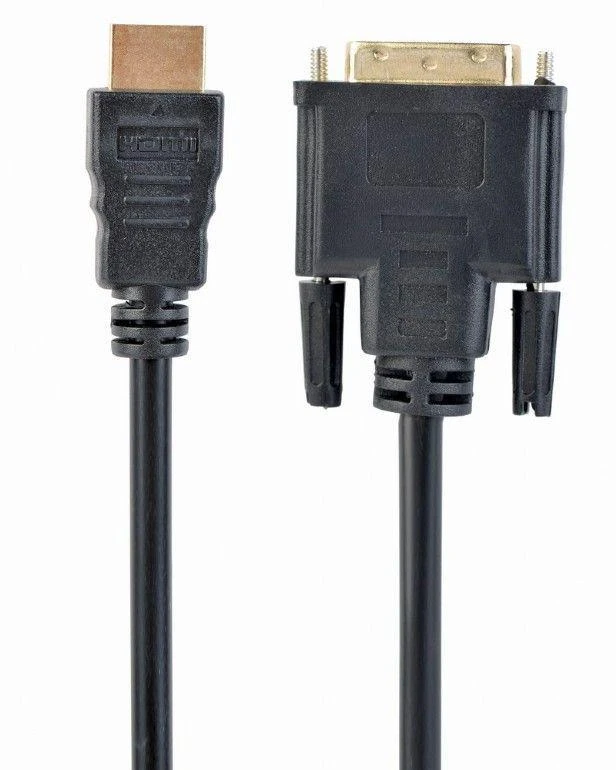 GEMBIRD CC-HDMI-DVI-10 Gembird HDMI-DVI kištukas-kištukas kabelis su auksinėmis jungtimis, 3 m, didmeninė pakuotė