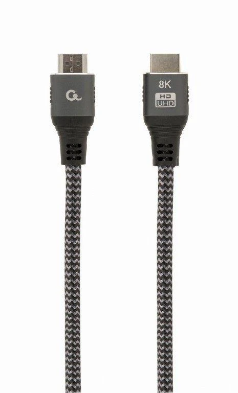 Gembird HDMI 2.1 laidas su 8K jungtimis