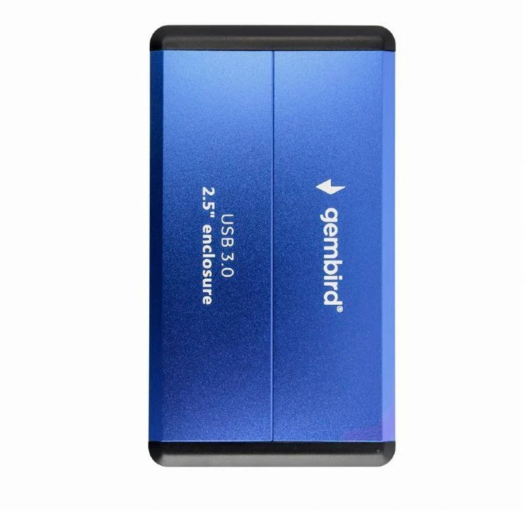 Serveris GEMBIRD USB 3.0 2.5" HDD korpusas mėlynas