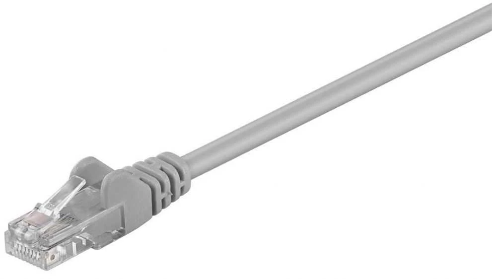 „Goobay“ | CAT 5e jungiamasis kabelis, U/UTP | 68387 | Pilkas RJ45 kištukas (8P8C) | RJ45 kištukas (8P8C)