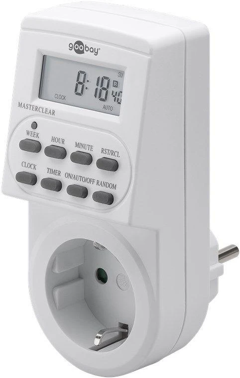 Goobay Programuojamas taimeris 10programų 220VAC/16A