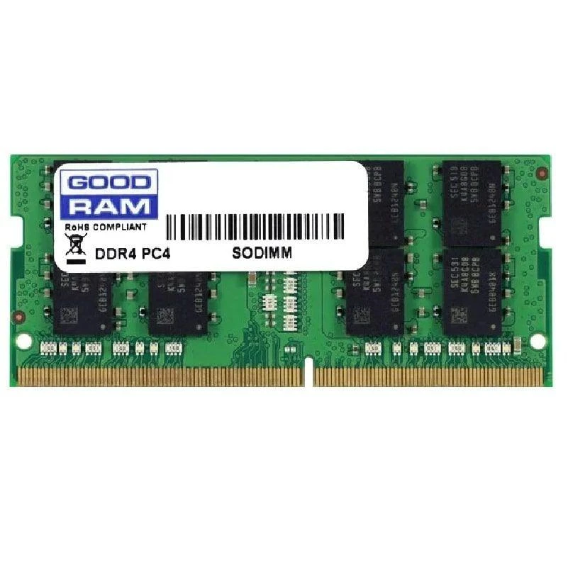 Nešiojamo kompiuterio atmintis GOODRAM GR2400S464L17S/8G GOODRAM DDR4 8GB 2400MHz CL17 SODIMM