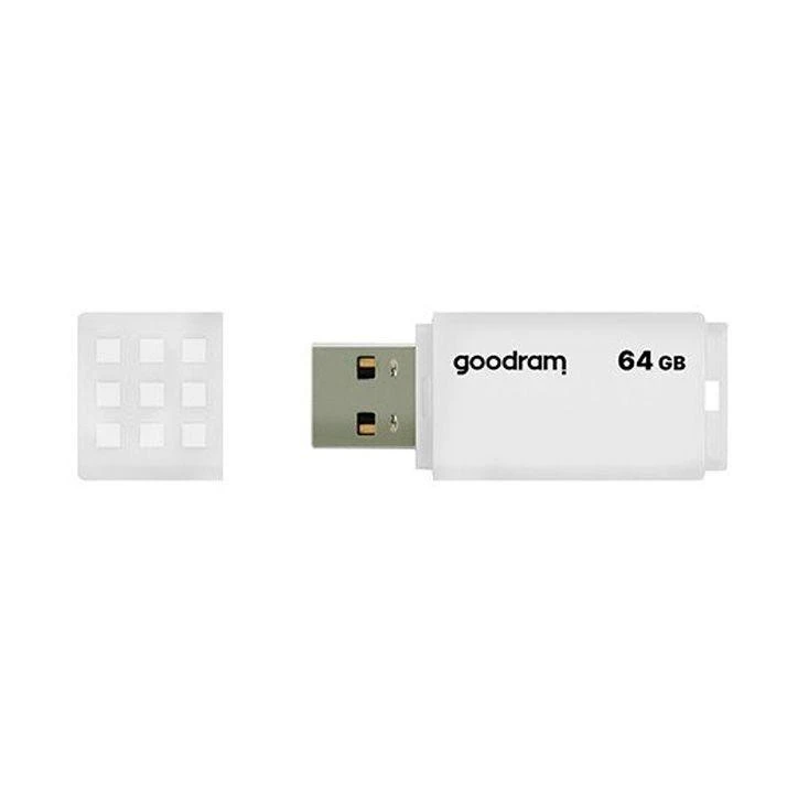 Pendrive GOODRAM UME2-0640W0R11 GOODRAM atmintis USB UME2 64GB USB 2.0 Baltas