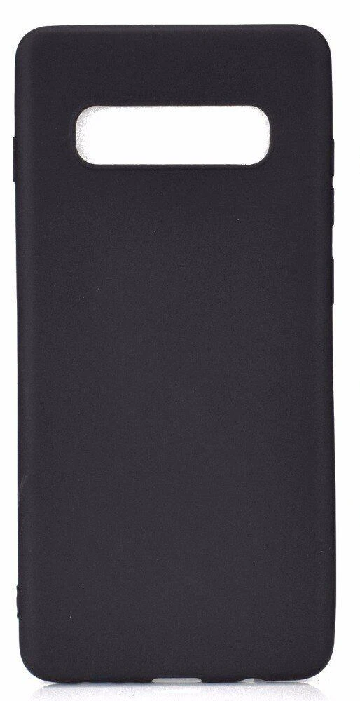 Greengo TFO Matinis TPU dėklas Samsung Galaxy S10 Plus juodas