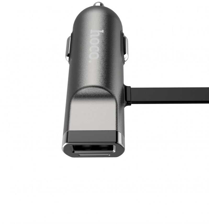 Hoco Universal UCL01 Multifunction apple+micro usb Gray