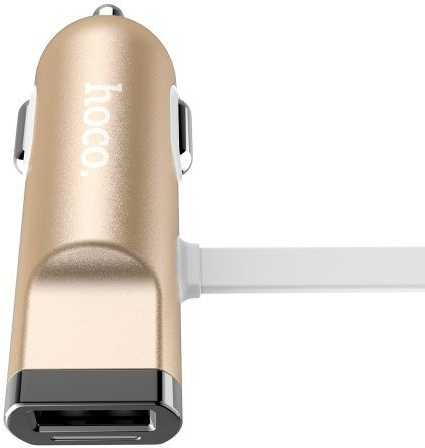 Hoco Universal UCL01 Multifunction apple+micro usb Gold