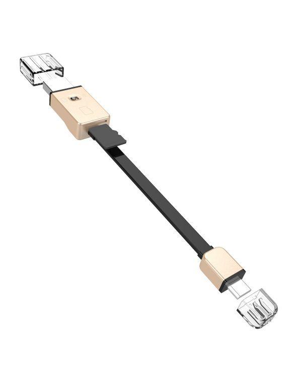 „Hoco Universal UPM06“ trigubo skaitytuvo „micro USB“ lizdas
