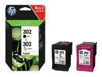 Hewlett Packard (HP) HP 302 Ink Cartridge Combo 2 vnt. BLISTER