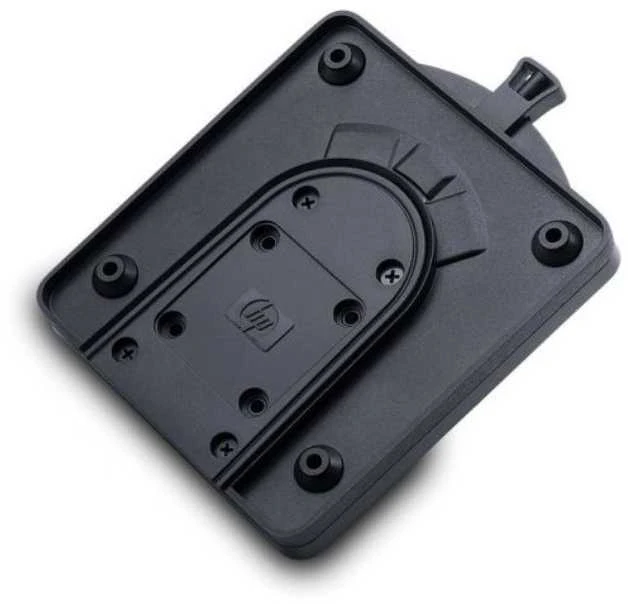 Laikiklis Hewlett Packard (HP) HP Quick Release Bracket 2, skirtas P serijos G4/G5 ir senesniems, V27i, V27c G5, konferencijų M24m, M27m, E serijos G4/G5, Z serijos G3 monitoriams su 100 mm VESA, Sure-Lock