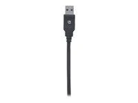 „Intracom MANHATTAN USB 3.1 Gen 1“ įrenginio kabelis 2 m A tipo kištukas iki C tipo kištukas 5 Gbps Juodas