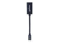StarTech Manhattan 151528 kabelių sąsaja / invertavimo adapteris Mini DisplayPort HDMI Juoda