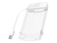 Raidsonic | ICY BOX | Adapterio laidas su apsauginiu dangteliu 2,5" SATA kietiesiems diskams prie USB 3.0, mėlynas Access LED | SATA | USB 3.0 | 2,5"