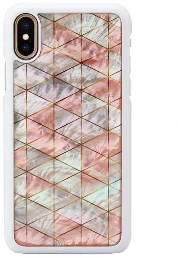 Ikins Telefono dėklas iPhone XS/S, „Diamond Baltas“