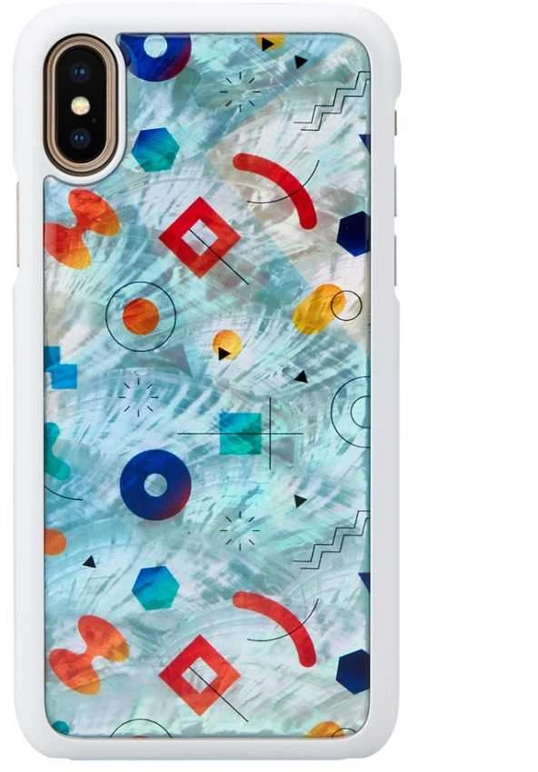 Ikins Telefono dėklas iPhone XS/S, baltas