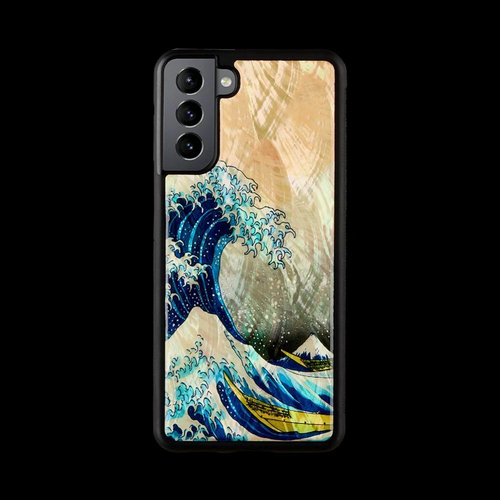 Dėklas iKins case for Samsung Galaxy S21+ great wave off