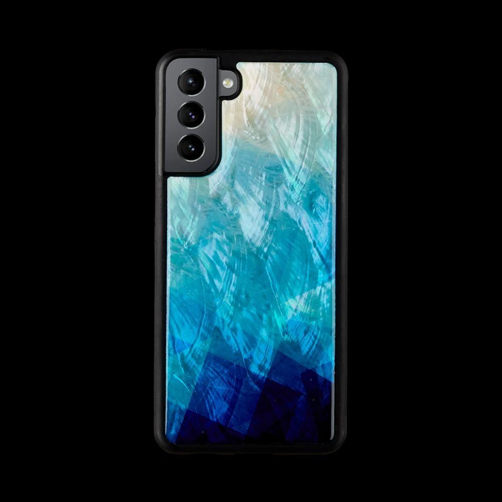 Dėklas iKins case for Samsung Galaxy S21+ mėlynas lake juodas