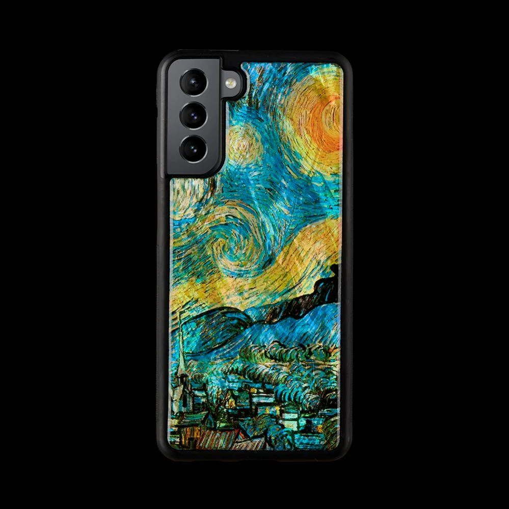 Dėklas iKins case for Samsung Galaxy S21+ starry night juodas