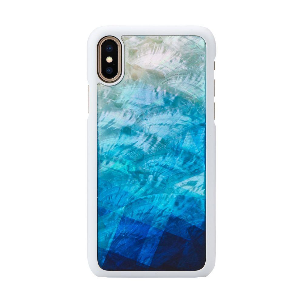 Ikins Telefono dėklas iPhone XS/S, mėlynai baltas