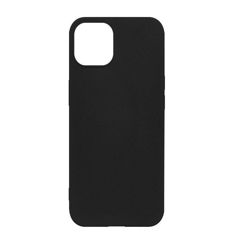 iLike galinis dangtelis Apple iPhone 13 6.1' matinis TPU dėklas Juodas (AI1361B)