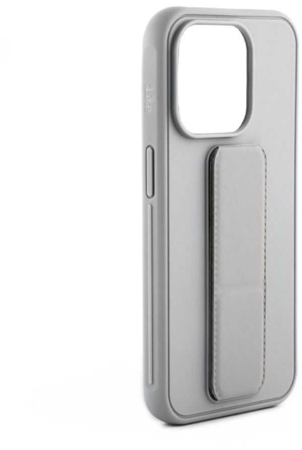 iLike Galinis dangtelis Apple iPhone 15 Silikoninis dėklas su stovu (ILIAPP15SWSS)