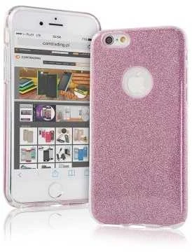 iLike TelForceone Blizgantis 3in1 dėklas iPhone X / XS rožinės spalvos
