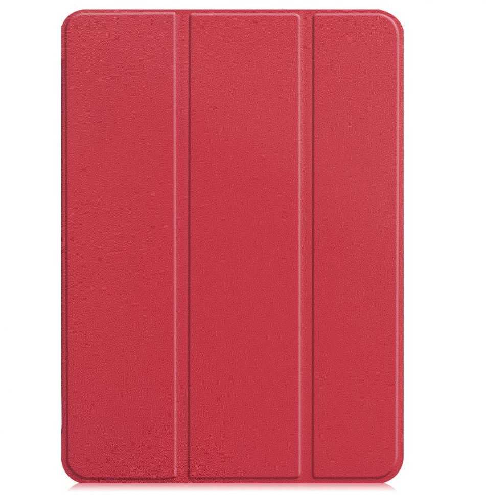 iLike Galaxy Tab A9 8.7 X110 Tri-Fold Eco-Leather Stand Case Coral Rožinė
