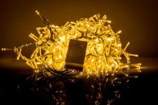 Dekoracja świąteczna iLike iLike LED Rain RS-500 500LED 19m Warm Baltas