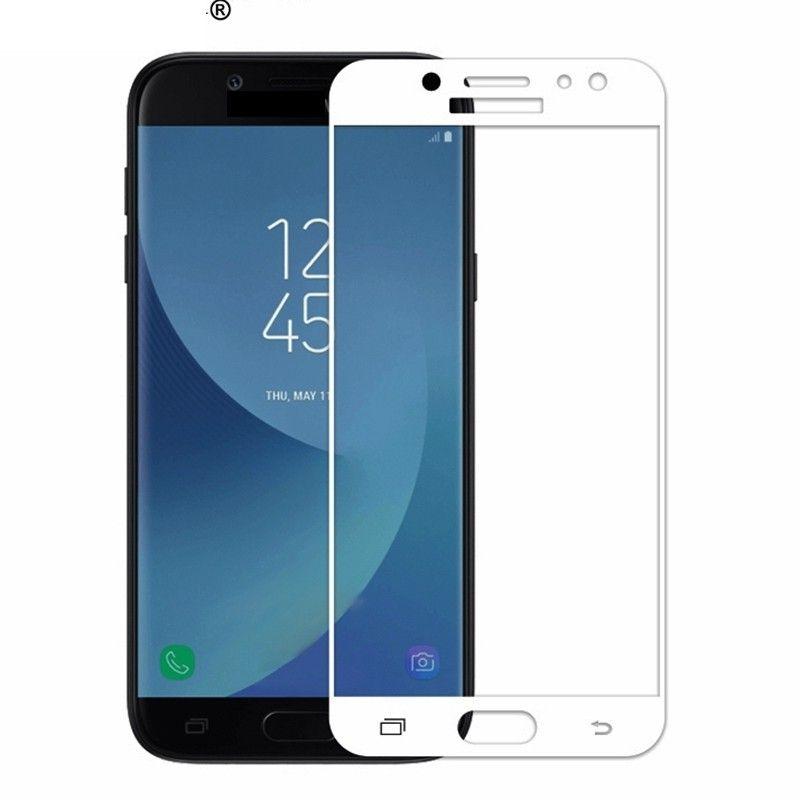 iLike Apsauginis stiklas Samsung J7 2017 J730 5D Tempered glass Baltas J7 20175DW