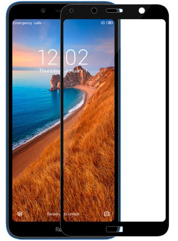 iLike Xiaomi Redmi 7a 2.5D Juodas Frame Full Glue