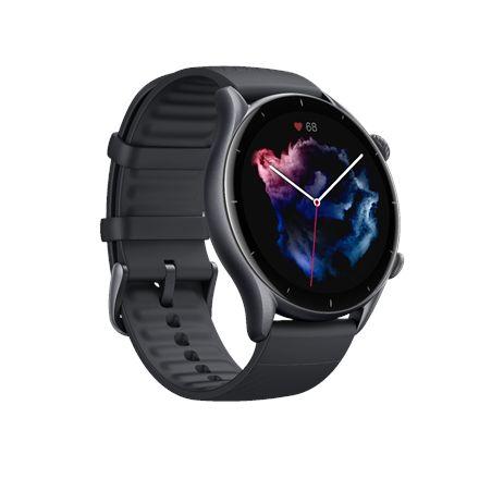 Išmanusis laikrodis Amazfit GTR 3, Juodos spalvos | Varle.lt