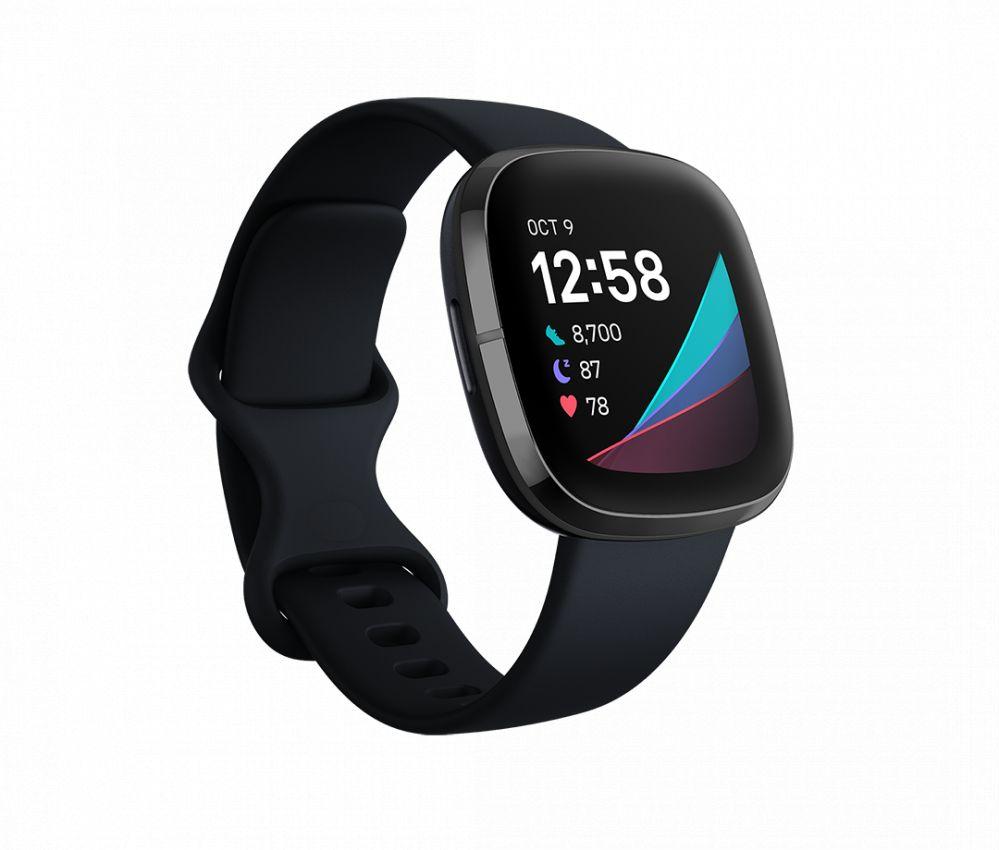 Išmanusis laikrodis Fitbit Sense, Juodas