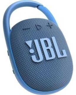 JBL Clip4 Eco nešiojama kolonėlė, Mėlynos spalvos