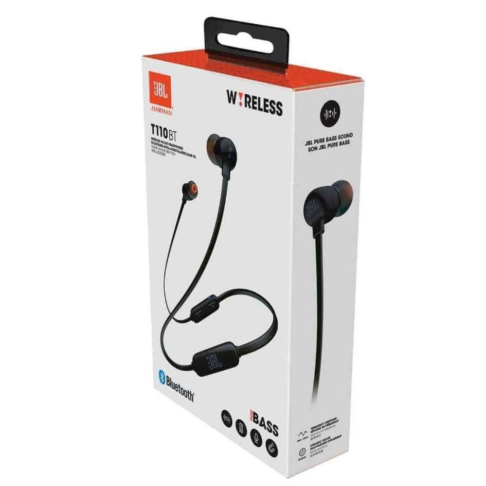 Ausinės JBL TUNE T110BT Pure Bass Sound bluetooth juodos | Varle.lt