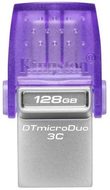 USB laikmena Kingston DataTraveler microDuo 3C, 128 GB, USB Type-A / USB Type-C