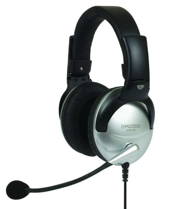 Koss SB45 ausinės su mikrofonu ir lankeliu