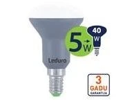 Lemputė LEDURO Energijos suvartojimas 5 vatai Šviesos srautas 400 liumenų 3000 K 220–240 V Spindulio kampas 180 laipsnių 21169