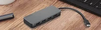 Lenovo | USB-C iki 4 prievadų USB-A šakotuvas (4 x USB 3.1 Gen 1)