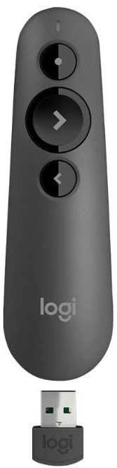 Logitech R500s lazerinis Presentation Remote Nuotolinio valdymo pultas, Mid Pilkas