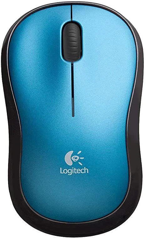 Bevielė pelė Logitech M185, Mėlyna
