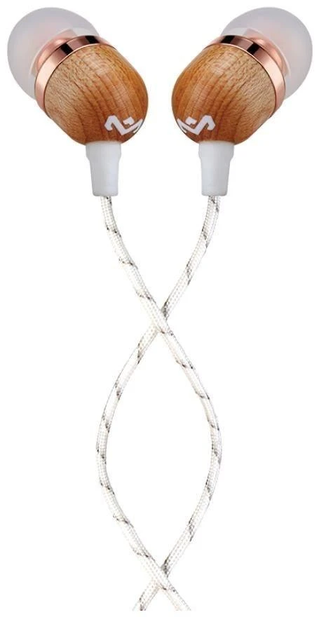 Ausinės Marley | Earbuds | Smile Jamaica | su laidu | į ausis įkišamos | Mikrofonas | Brass