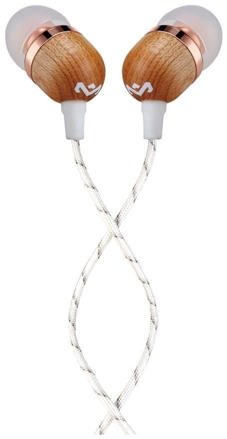 Ausinės Marley Earbuds Smile Jamaica, su mikrofonu, vario spalvos