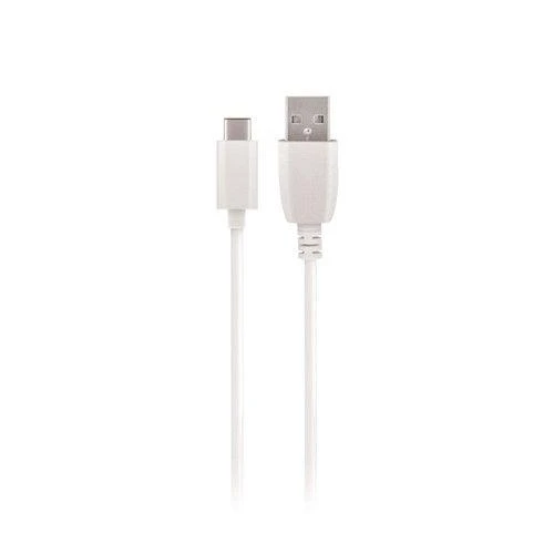 Maxlife kabelis USB - USB-C 1,0 m 2A baltos spalvos