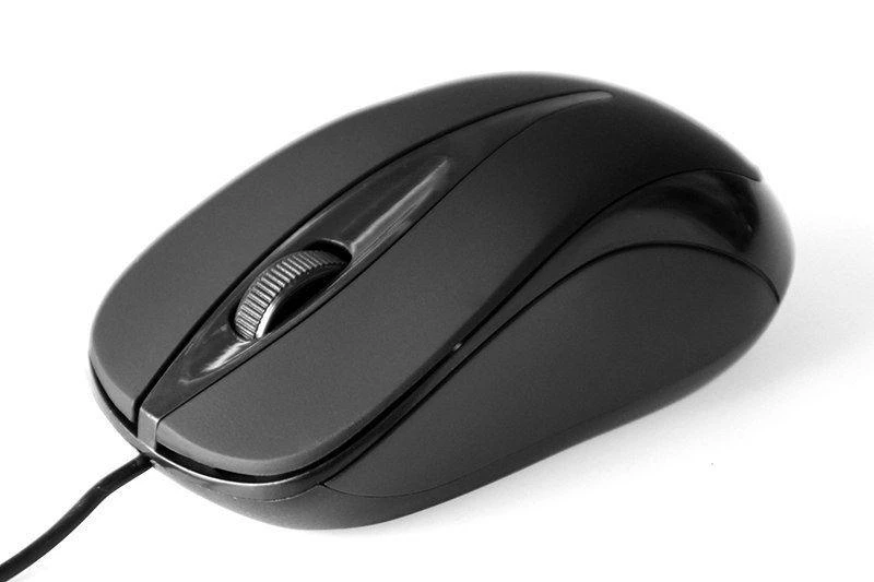 Itin ergonomiška optinė pelė Media-Tech PLANO MT1091K, USB jungtis, 800DPI, juoda
