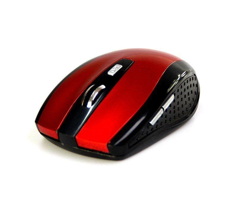 Belaidė pelė Media-Tech RATON PRO MT1113R, juoda/raudona
