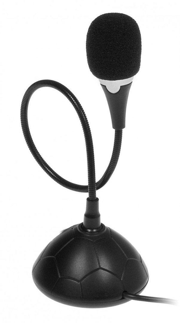 Media-Tech MT392 MICCO - High quality mini desk microphone with ON/OFF button