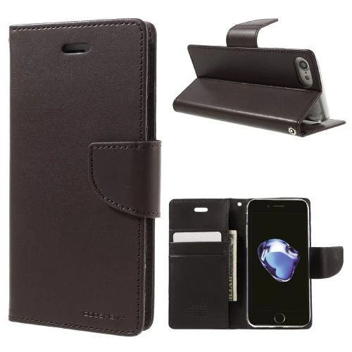 Dėklas Mercury Case Bravo knyga iPhone X ruda (Mer002726)