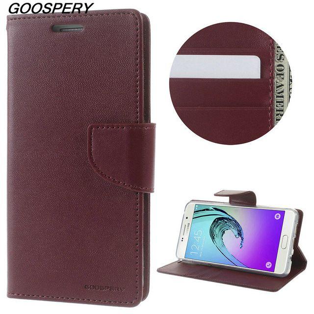 Dėklas Mercury Apple iPhone X/XS Bravo Diary Wine