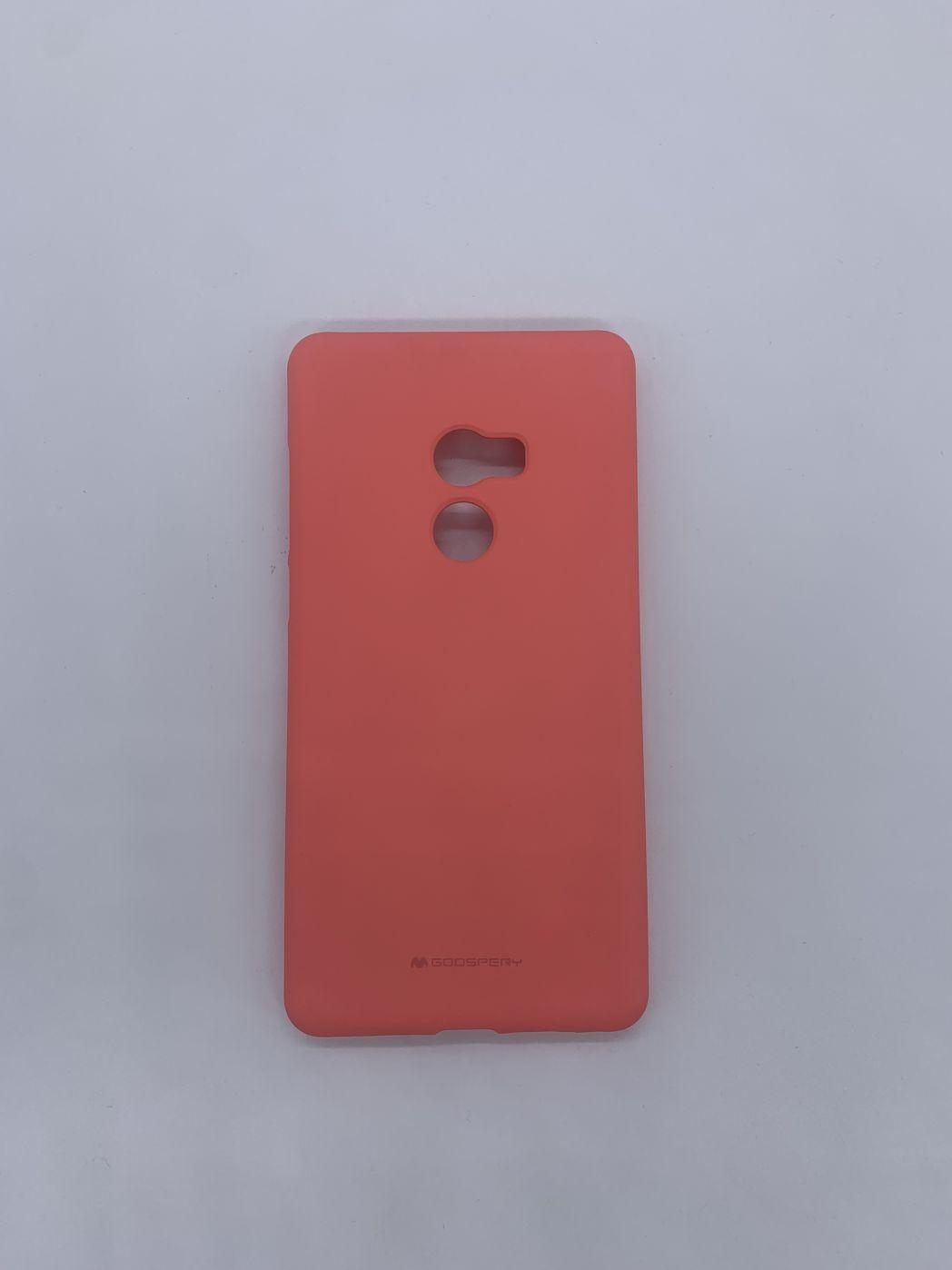 Dėklas Mercury Xiaomi Mi Mix 2 Soft Feeling Jelly case Rožinė